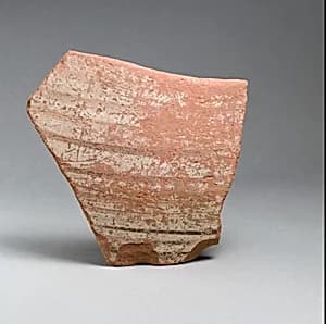 Vase fragment by Unknown Artist