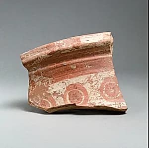 Vase fragment by Unknown Artist