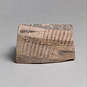 Vase fragment by Unknown Artist