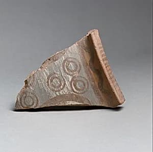 Vase fragment by Unknown Artist