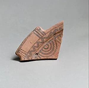 Vase fragment by Unknown Artist