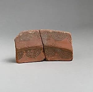 Vase fragment by Unknown Artist