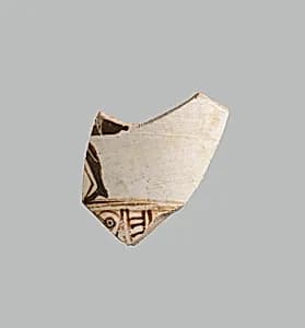 Vase fragment by Unknown Artist
