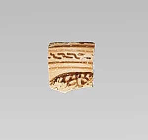 Vase fragment by Unknown Artist