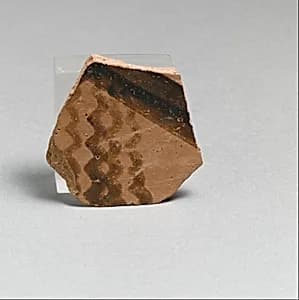 Vase fragment by Unknown Artist