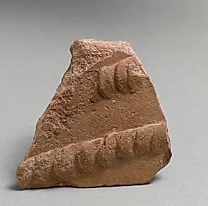 Vase fragment by Unknown Artist