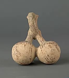 Vase, triple by Unknown Artist