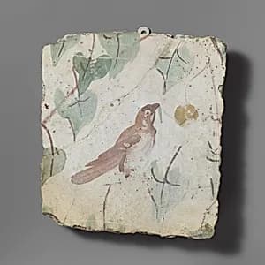 Wall painting fragment by Unknown Artist