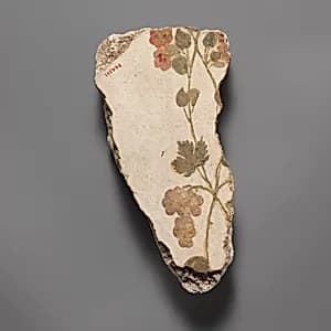 Wall painting fragment by Unknown Artist