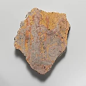 Wall painting fragment by Unknown Artist