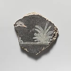 Wall painting fragment by Unknown Artist