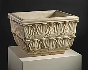 Basin with Stylized Lotus Blossoms by Unknown Artist