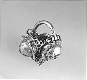 Basket Earring by Unknown Artist