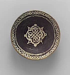 Bowl with Knotted Medallion by Unknown Artist