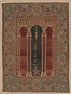 Carpet with Triple-Arch Design