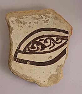 Ceramic Fragment by Unknown Artist