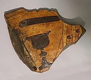 Ceramic Fragment by Unknown Artist