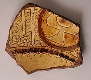 Ceramic Fragment by Unknown Artist