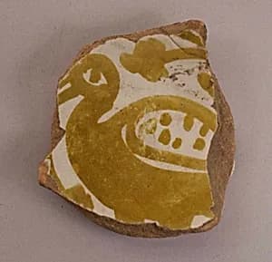 Ceramic Fragment by Unknown Artist