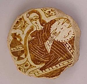 Ceramic Fragment by Unknown Artist