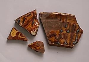 Ceramic Fragments by Unknown Artist