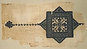 Coptic Textile Fragment by Unknown Artist