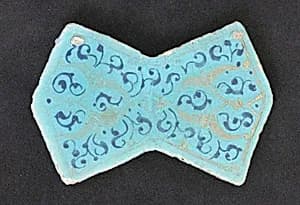 Double-Pentagon-Shaped Tile by Unknown Artist