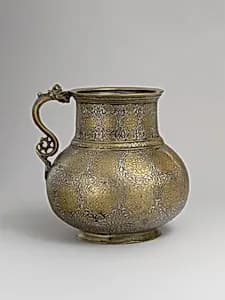 Dragon-Handled Jug with Inscription by Unknown Artist