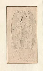 Drawing of an Angel by Unknown Artist