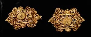 Earring, One of a pair by Unknown Artist