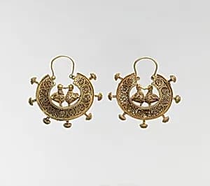 Earring, One of a Pair by Unknown Artist
