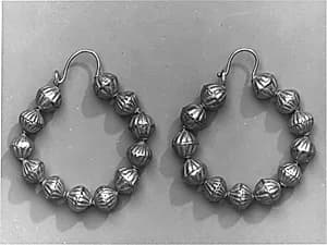 Earrings by Unknown Artist