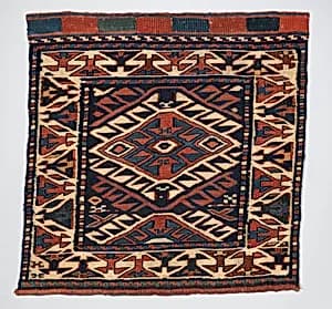 Face of Half a Double Saddle Bag (Khorjin) by Unknown Artist