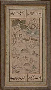 Fakirs Resting by Unknown Artist