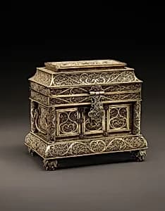 Filigree Casket with Sliding Top by Unknown Artist