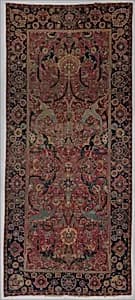 Floral Arabesque Carpet by Unknown Artist