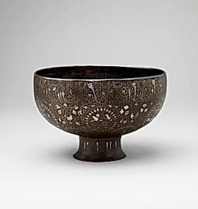 Footed Bowl by Unknown Artist