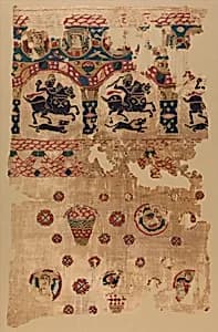 Fragment from a Coptic Hanging by Unknown Artist