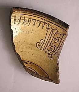 Fragment of a Bowl by Unknown Artist