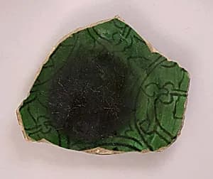 Fragment of a Bowl by Unknown Artist