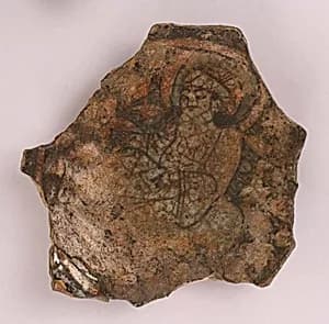 Fragment of a Bowl by Unknown Artist