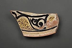 Fragment of a Bowl by Unknown Artist
