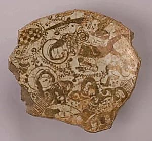 Fragment of a Bowl by Unknown Artist