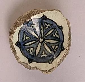 Fragment of a Bowl or Cup by Unknown Artist