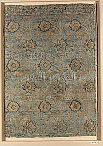 Fragment of a Brocaded Silk by Unknown Artist