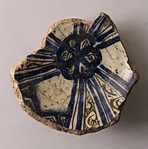 Fragment of a Dish by Unknown Artist