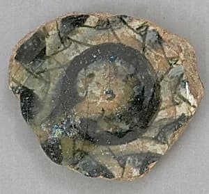 Fragment of a Dish by Unknown Artist