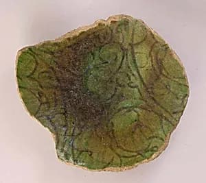 Fragment of a Dish by Unknown Artist
