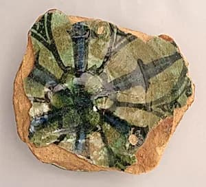 Fragment of a Dish by Unknown Artist