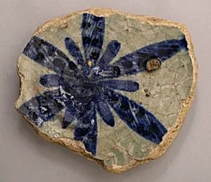 Fragment of a Dish by Unknown Artist